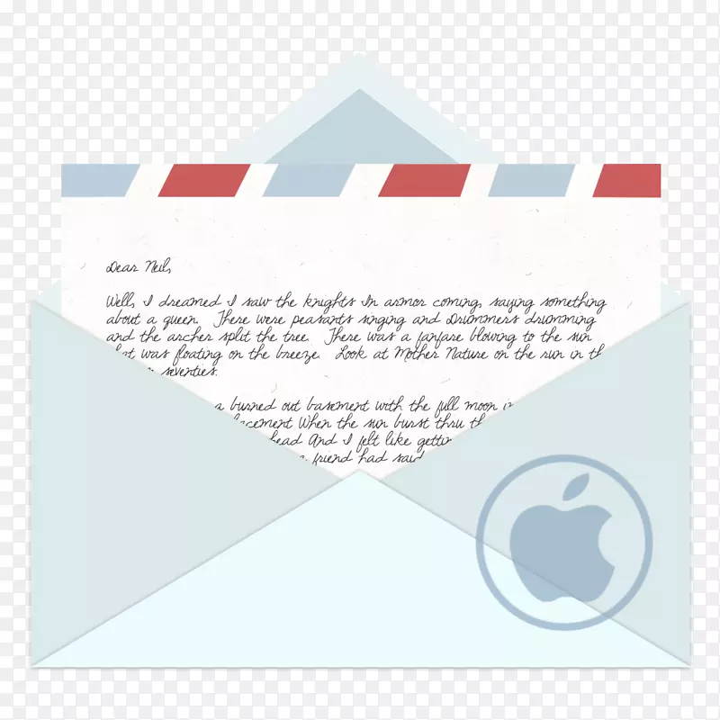 纸质材料品牌字体信封邮件