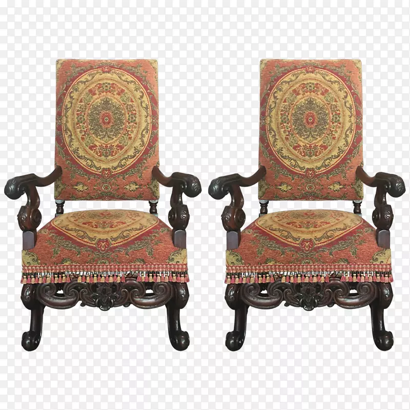 家具椅木古董扶手椅