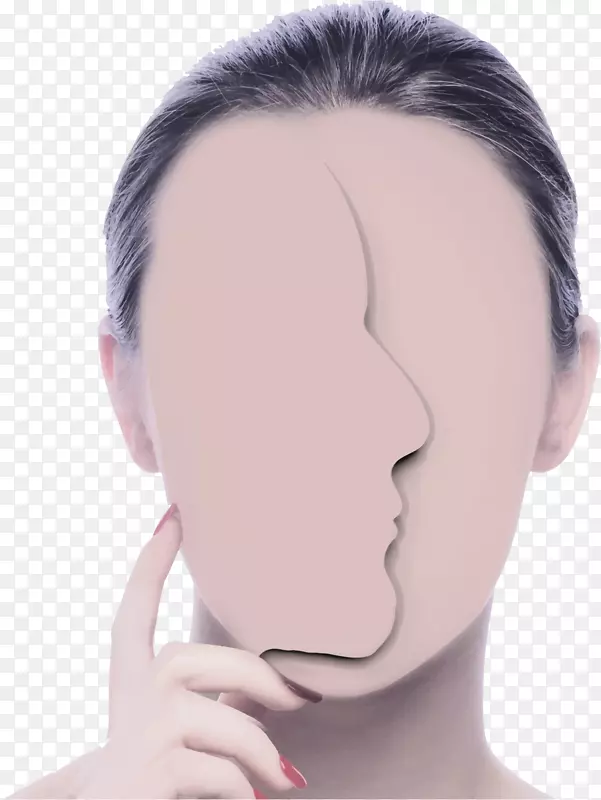 面对电脑图标剪贴画面
