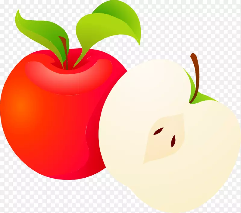 苹果水果食品冰沙蔬菜-苹果水果