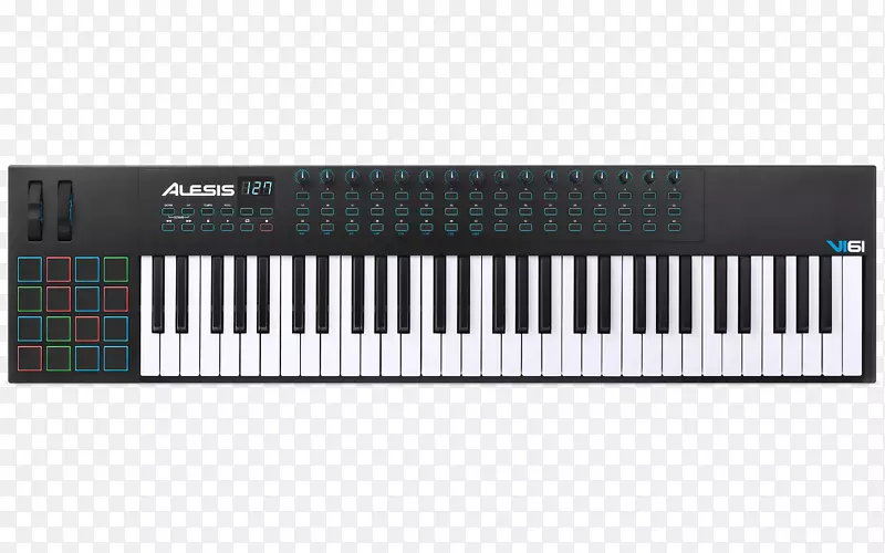 MIDI控制器MIDI键盘乐器键盘表情-橡子