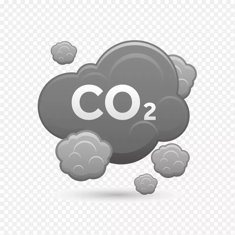 二氧化碳空气污染生态剪贴画.哑铃