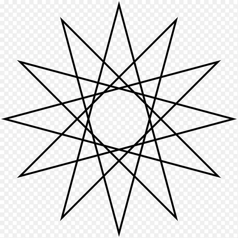 星多边形十二角五角星十二角犹太教