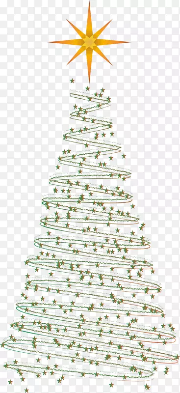 圣诞树冷杉圣诞装饰-克里斯松树