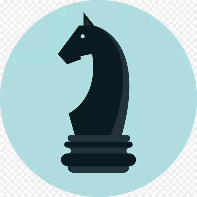 国际象棋策略广告骑士电脑图标-国际象棋