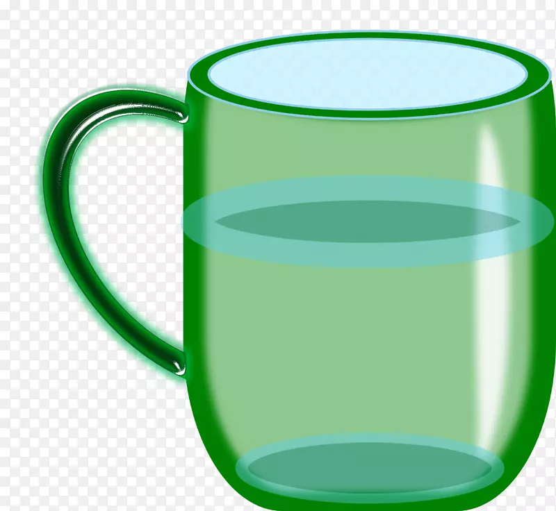 玻璃饮用水咖啡杯-水杯