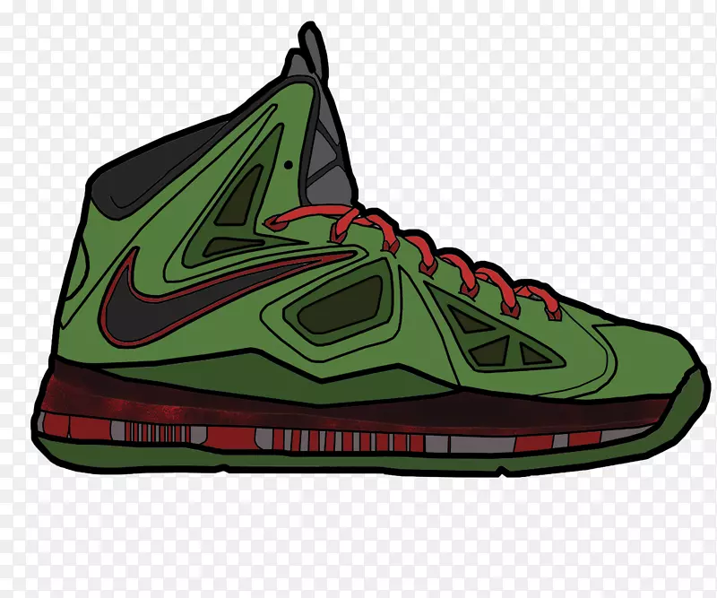 鞋运动鞋耐克AIR max绘图-勒布朗詹姆斯