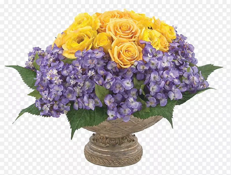 切花设计花瓶紫色花瓶