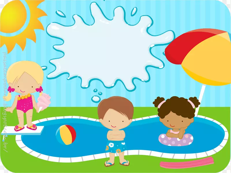 派对便利游泳池儿童生日-游泳池游戏