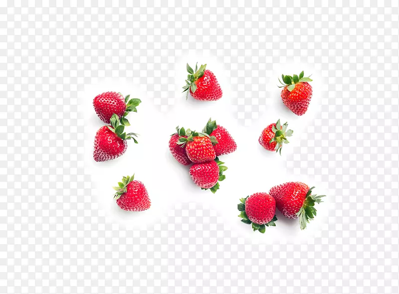 草莓食品摄影水果配料草莓