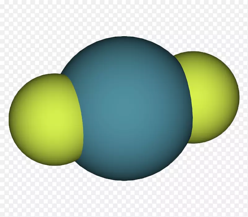 氡二氟化稀有气体氧二氟分子
