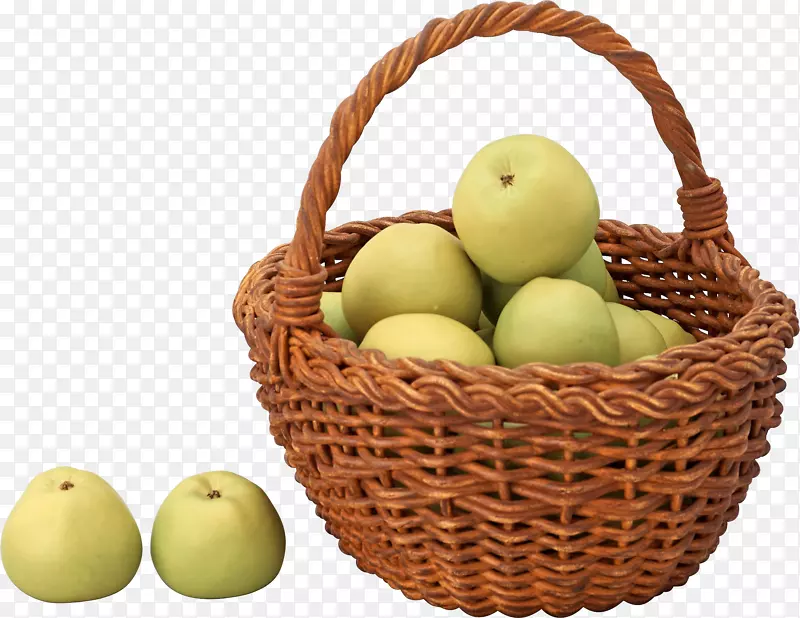 苹果水果食品篮子水果篮