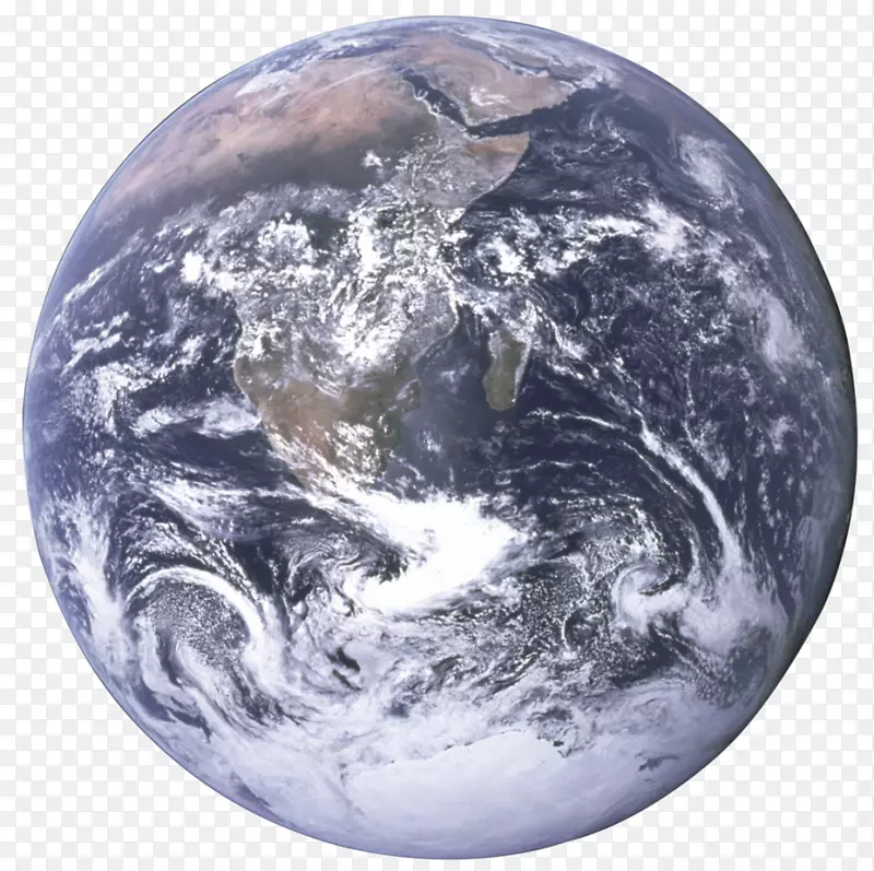 地球蓝色大理石阿波罗17号剪贴画-地球