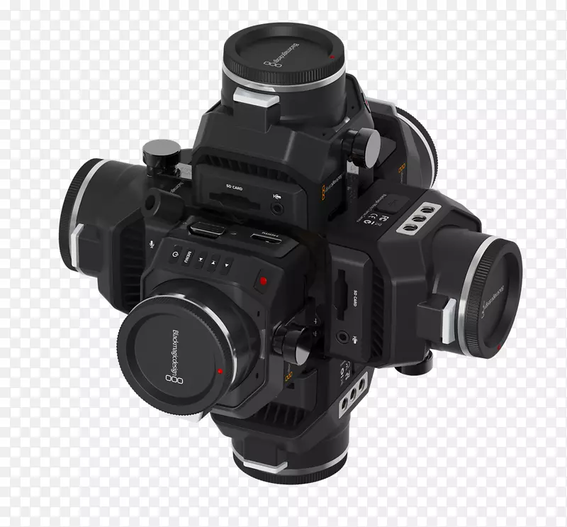 照相机镜头黑魔法设计沉浸式摄像机-360摄像机