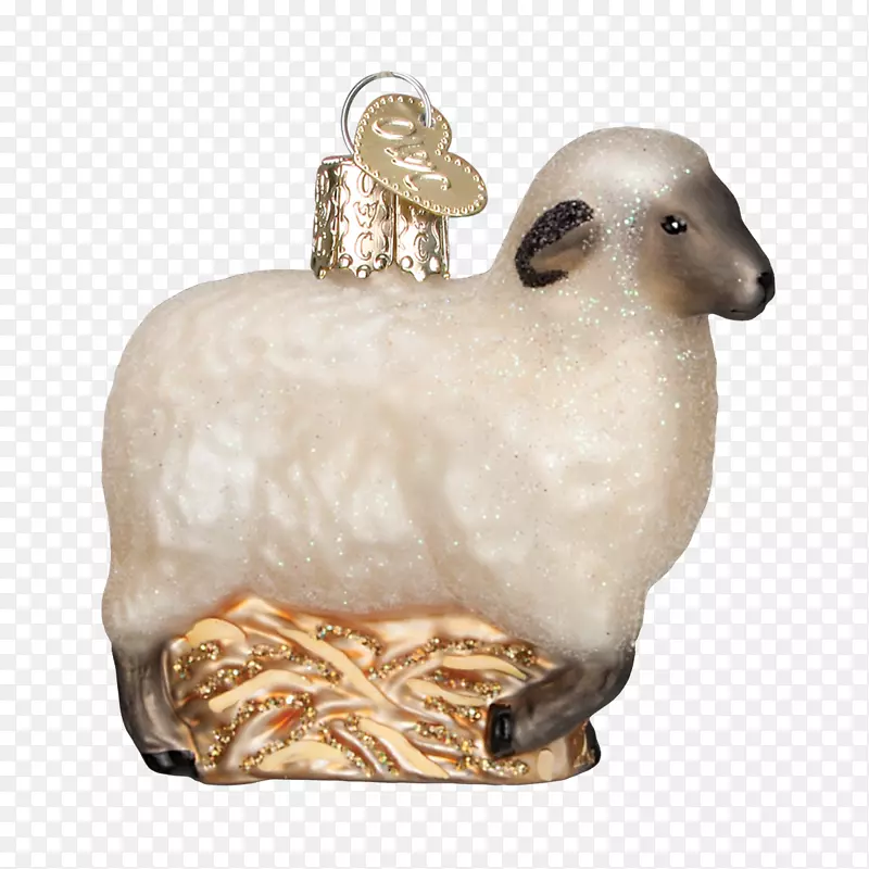 羊无必要的圣诞装饰品山羊家畜-羊