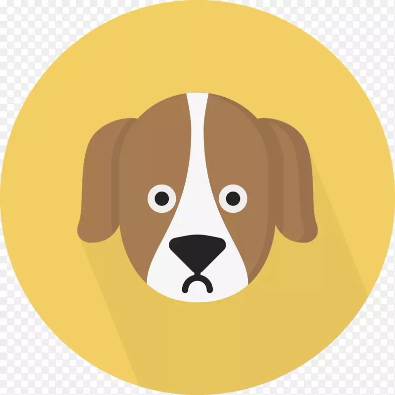 大丹麦英国考克猎犬电脑图标宠物狗项圈狗