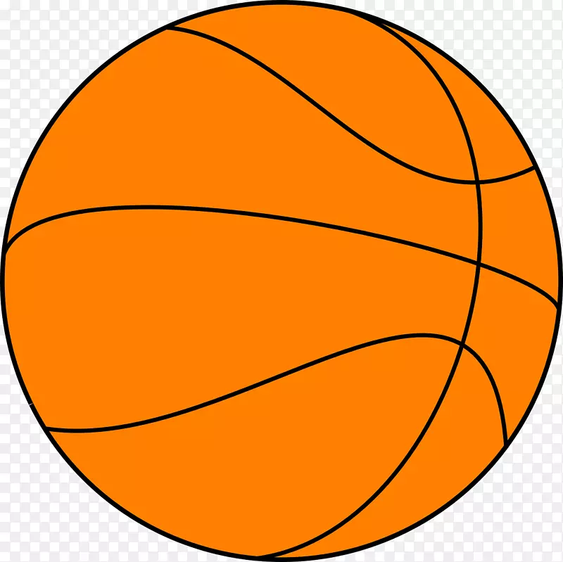 篮球剪贴画-橙色
