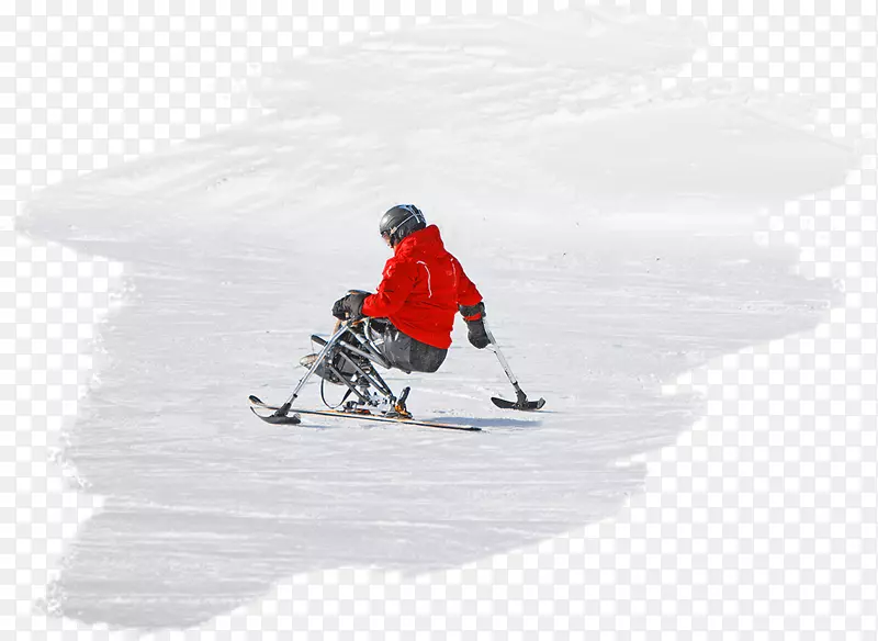 滑雪冬季运动滑雪杆滑雪