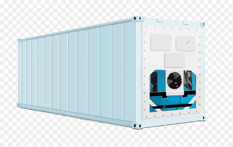 多式联运集装箱冷藏集装箱货运货物.冰箱