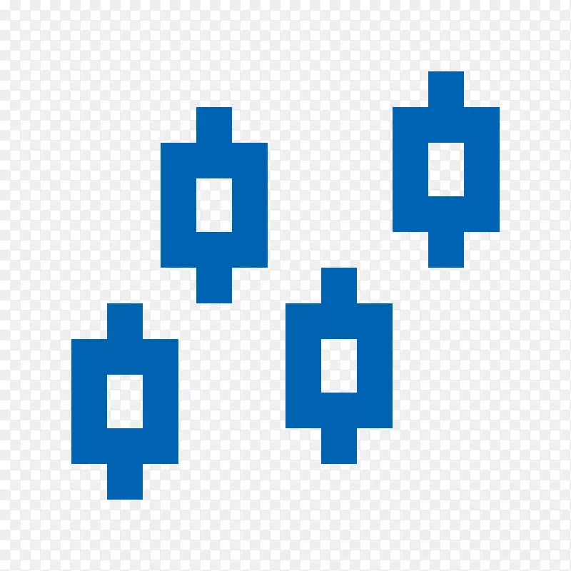 电脑图标烛台图表字体教堂蜡烛