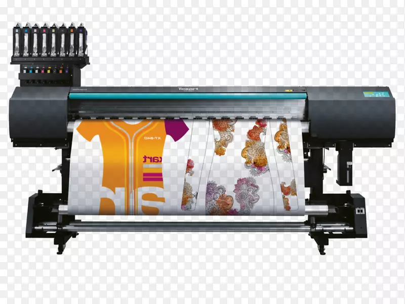 染料-升华打印机打印罗兰dg罗兰公司纺织品打印机