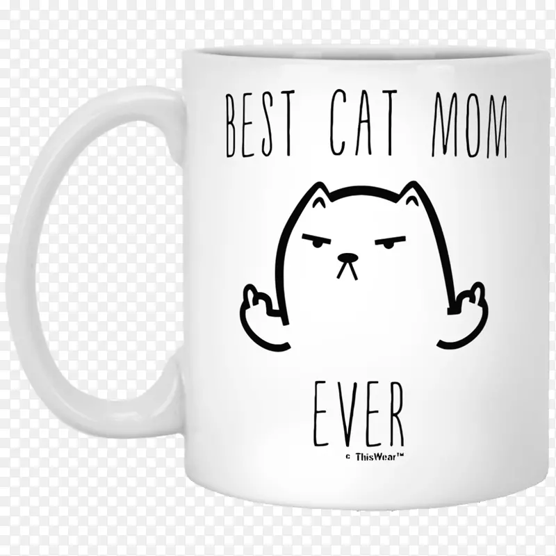 杯猫陶瓷茶杯小猫杯咖啡