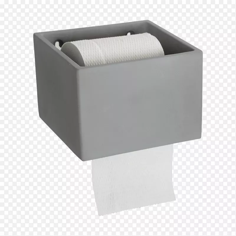 卫生纸架混凝土肥皂碟子和保持架.卫生纸