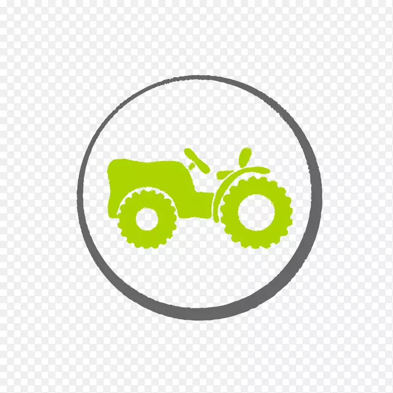 拖拉机标志农业无品牌农场