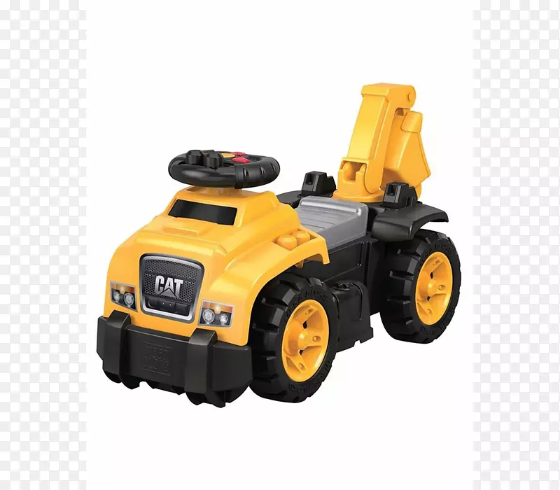 卡特彼勒公司挖掘机反铲玩具装载机-挖掘机