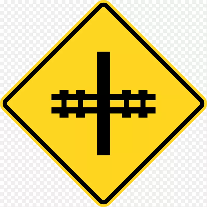 铁路运输等级横过交通标志道路警告标志-交通标志