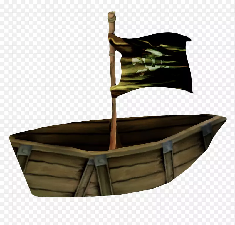 划船剪贴画-海盗