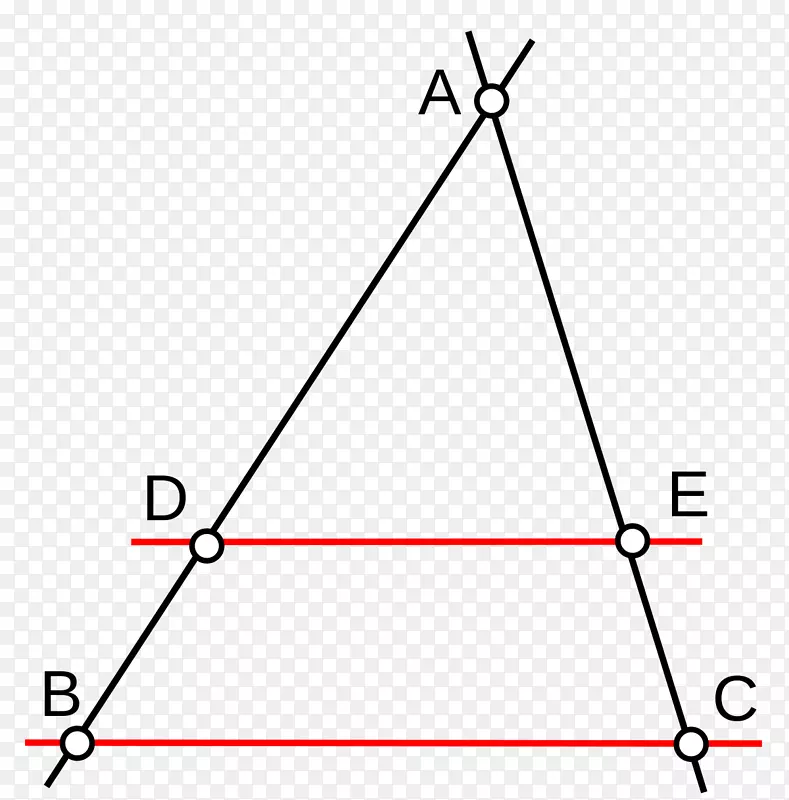 截距定理Thales定理三角形平行三角形
