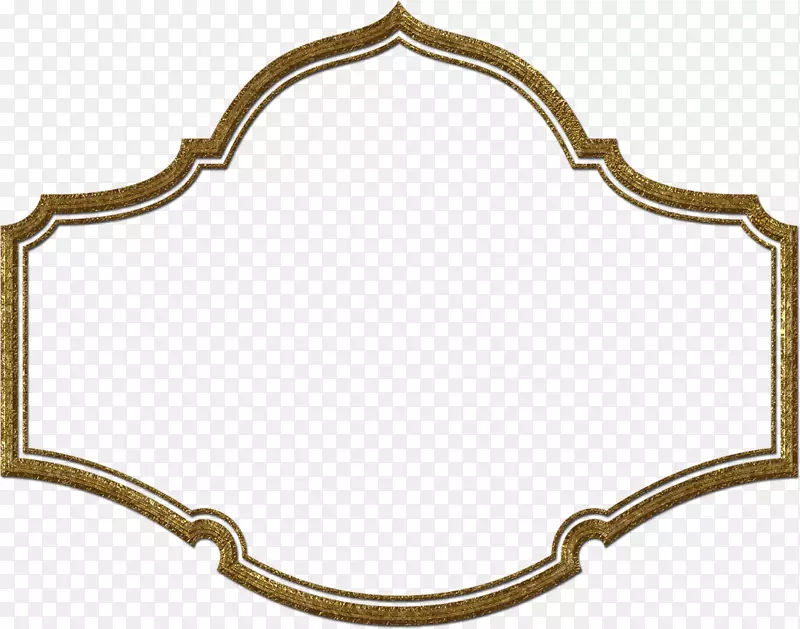 装饰艺术宝石金框架