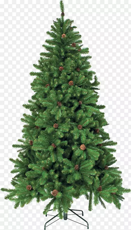 云杉人工圣诞树针新年树绿色-圣诞树