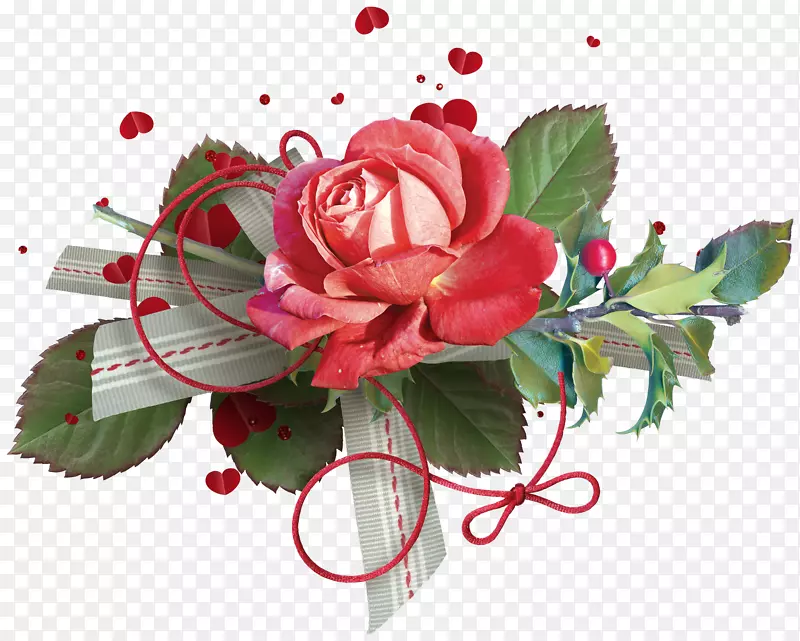 花园玫瑰，花束，切花，花卉设计-玫瑰