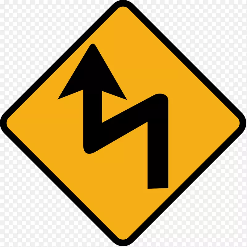 交通标志警告标志道路-交通标志