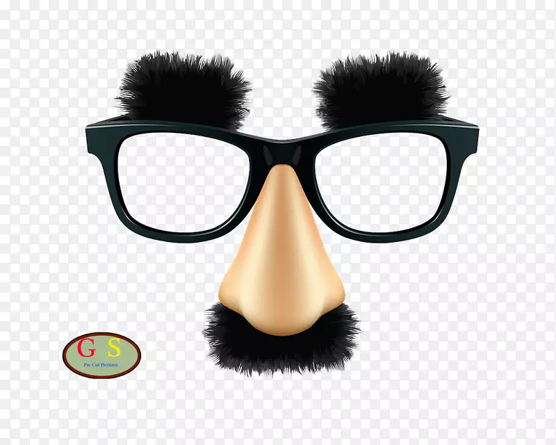 Groucho眼镜摄影版税免费伪装-嘉年华