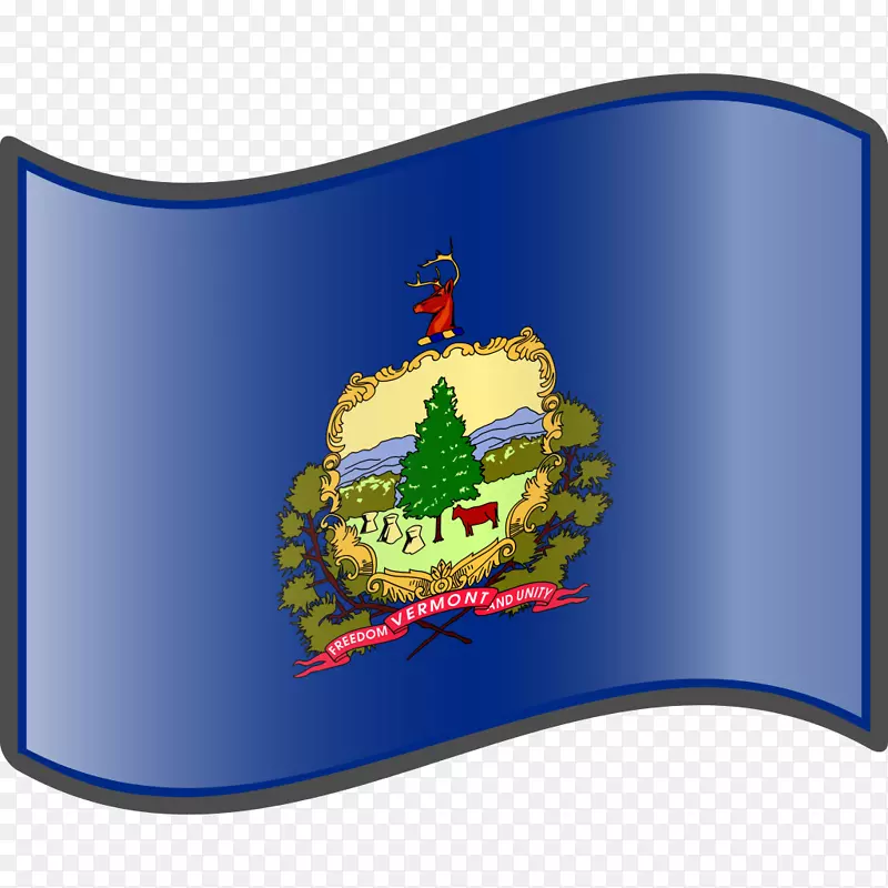密歇根州努沃拉半岛上剪贴画旗