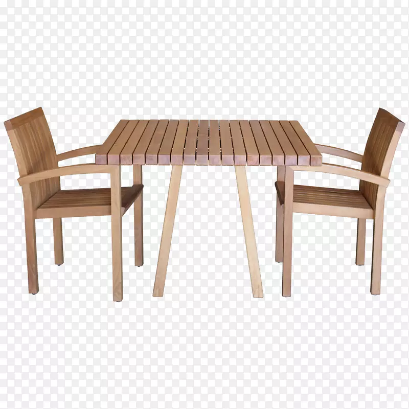 餐桌花园家具椅木扶手椅