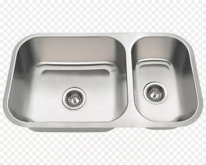 不锈钢碗厨房刷金属水槽
