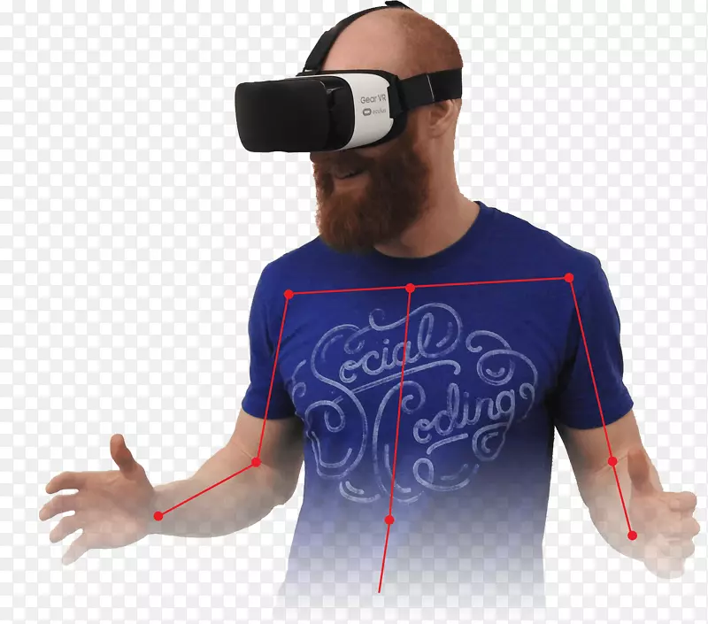 虚拟现实耳机Oculus裂缝广告-VR耳机