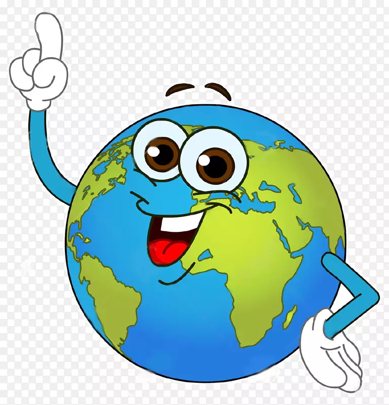 全球免费卡通-地球仪