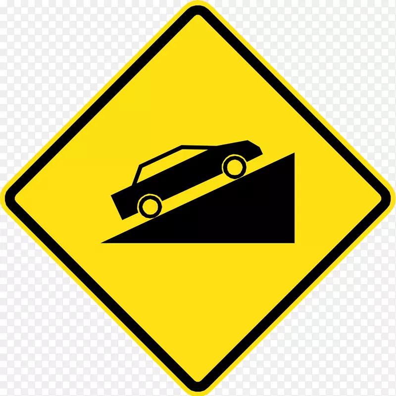 交通标志道路警告标志-道路标志