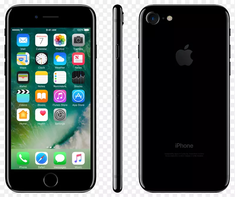 iPhone 7加上苹果电话黑色AT&t-iphone