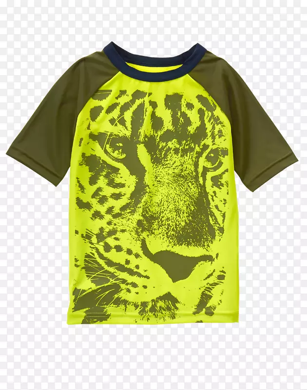 T恤，衣服，睡衣，袖子，金布里-猎豹