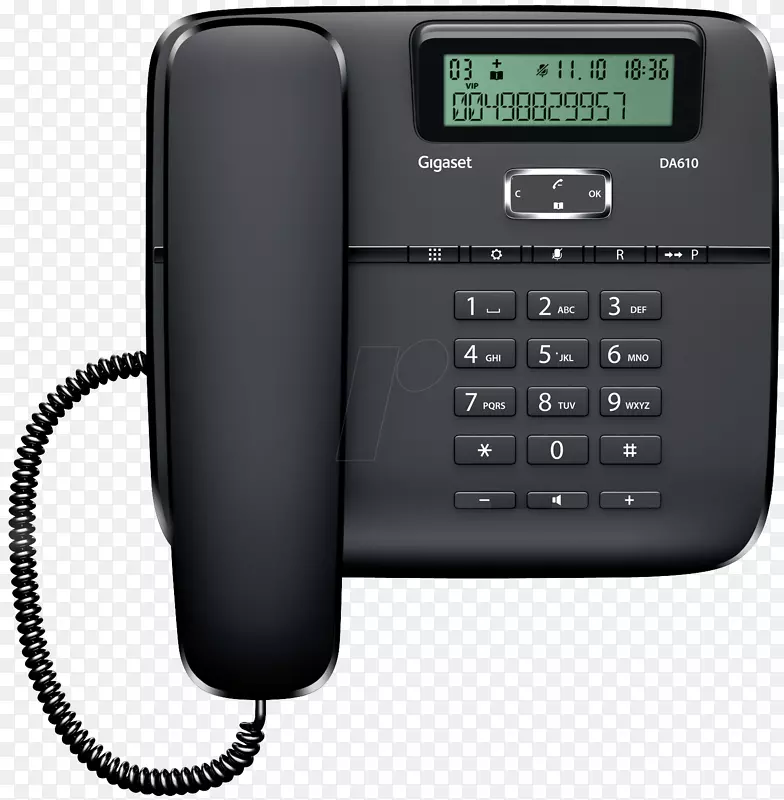 商务电话系统gigaset通信家庭和商务电话来电者id.录像机