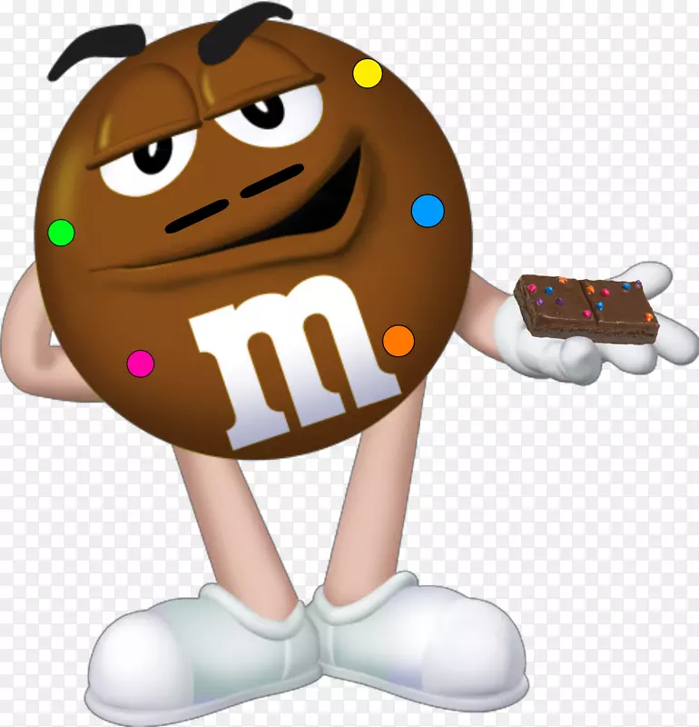 M&M‘s糖果冰淇淋锥巧克力夹艺术电视节目