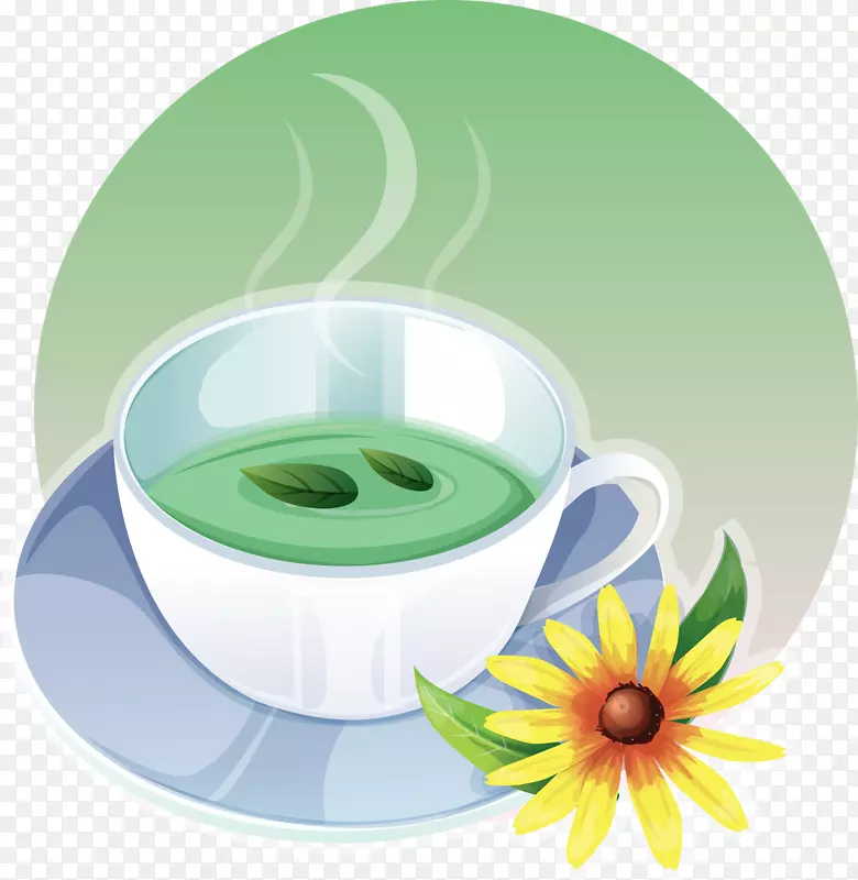 茶杯咖啡夹艺术-圣帕特里克节