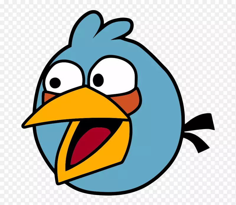 愤怒的小鸟空间愤怒的小鸟施黛拉着色书山蓝知更鸟-杰瑞可以