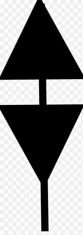 导航浮标图.三角形